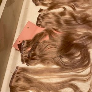 Barefoot Blonde Hair Extensions in Bronde